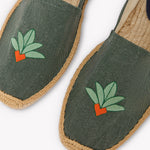 Men's Original Espadrille | Embroidery | Cardenxe - Vintage Green - Men's Espadrilles - Cardenxe - Vintage Green - Soludos - 
