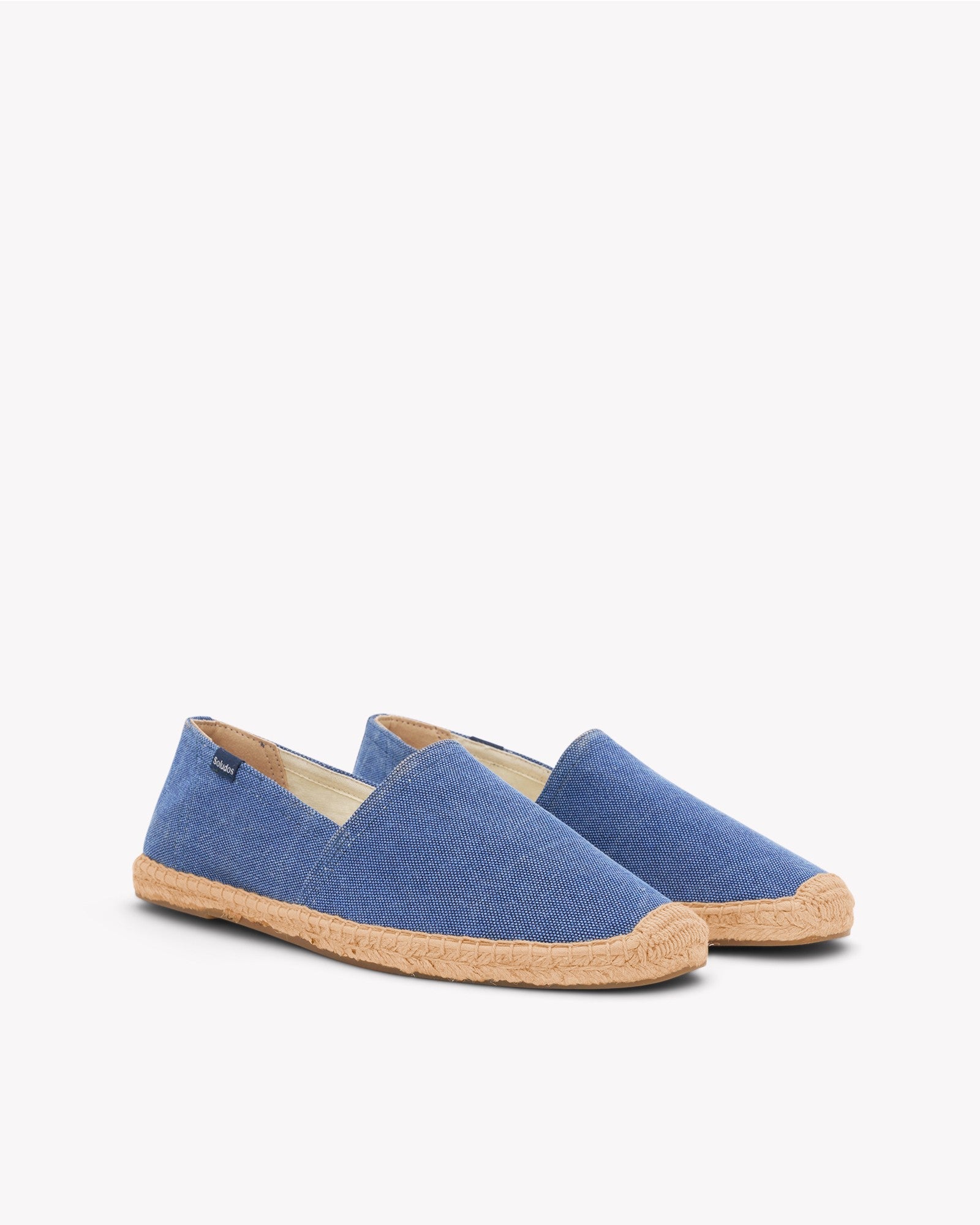 Mens_Espadrilles_The Dali Original_Canvas Colors_Vintage Blue - Men's Espadrilles - Vintage Blue - Soludos - 