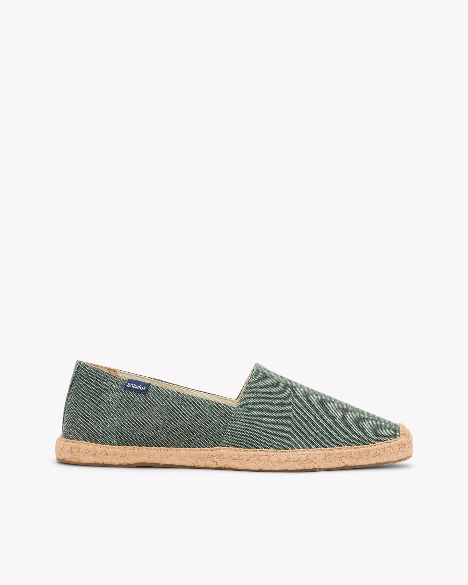Mens_Espadrilles_The Dali Original_Canvas Colors_Vintage Green - Men's Espadrilles - Vintage Green - Soludos - 