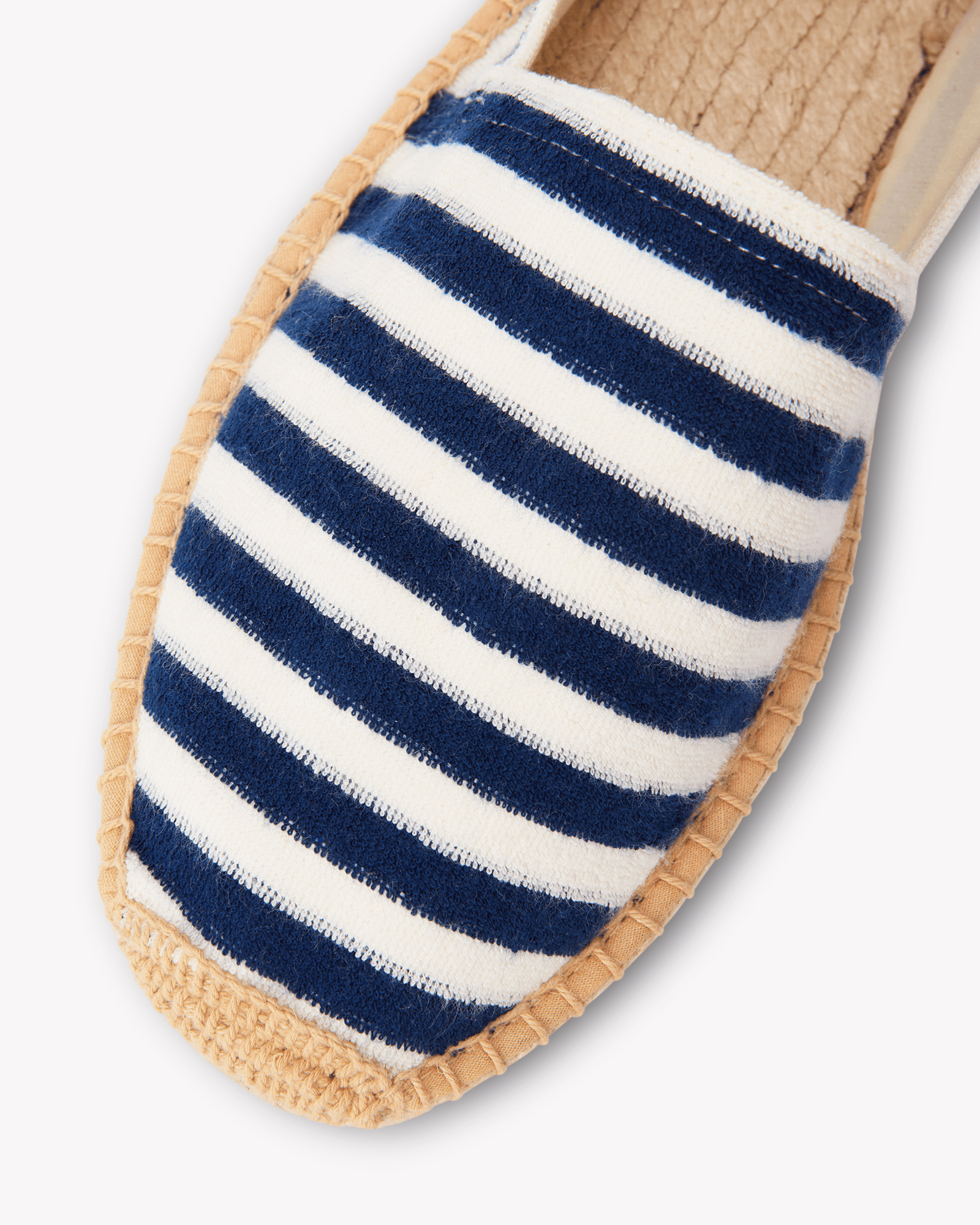 Men's Original Espadrille | Terry | Navy - Natural - Mens Espadrilles - Navy - Natural - ET2C - 