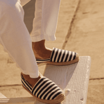 Men's Original Espadrille | Terry | Navy - Natural - Mens Espadrilles - Navy - Natural - Soludos - 
