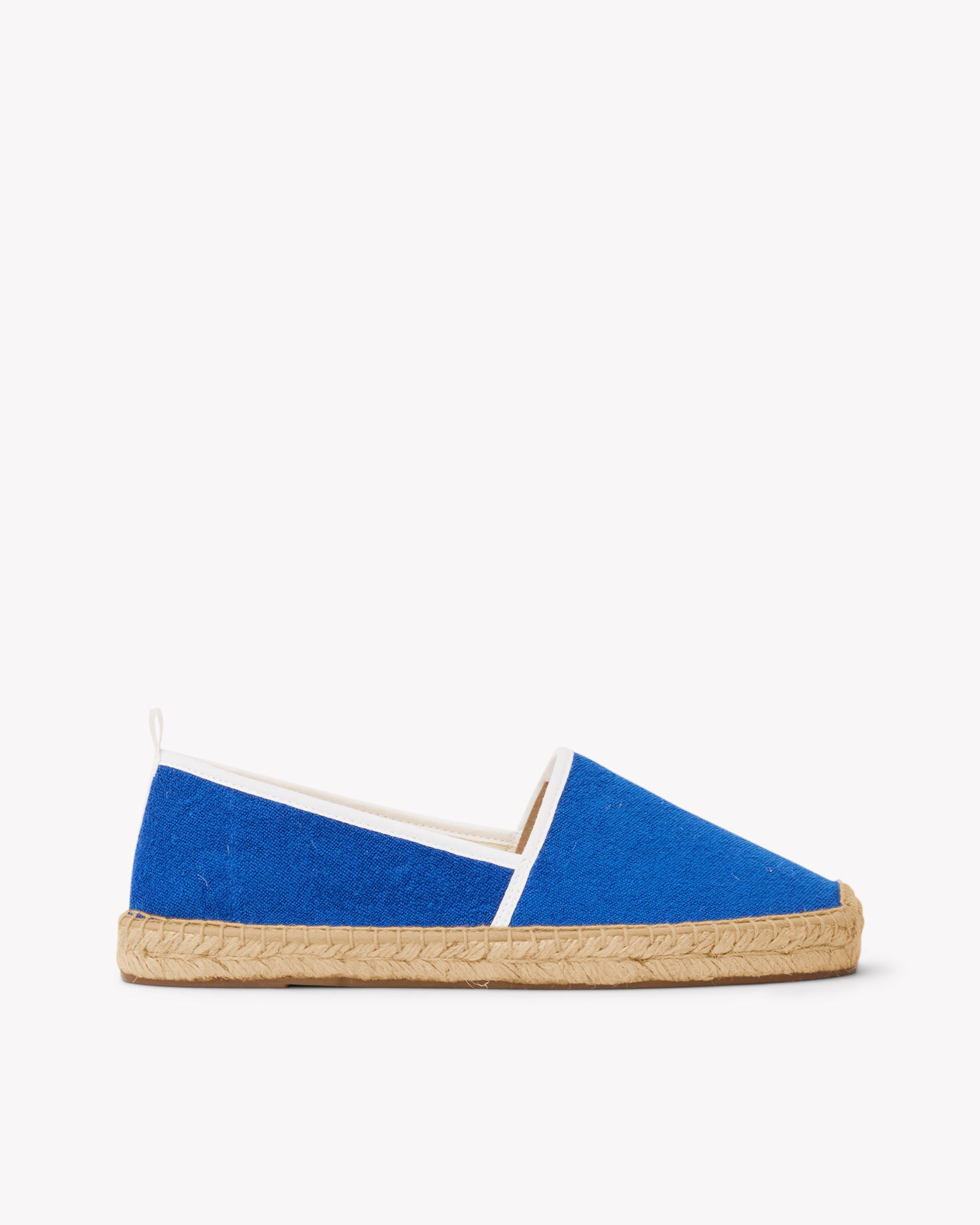 Men's Original Espadrille | Terry | French Blue - White - Men's Espadrilles - French Blue - White - Soludos - 