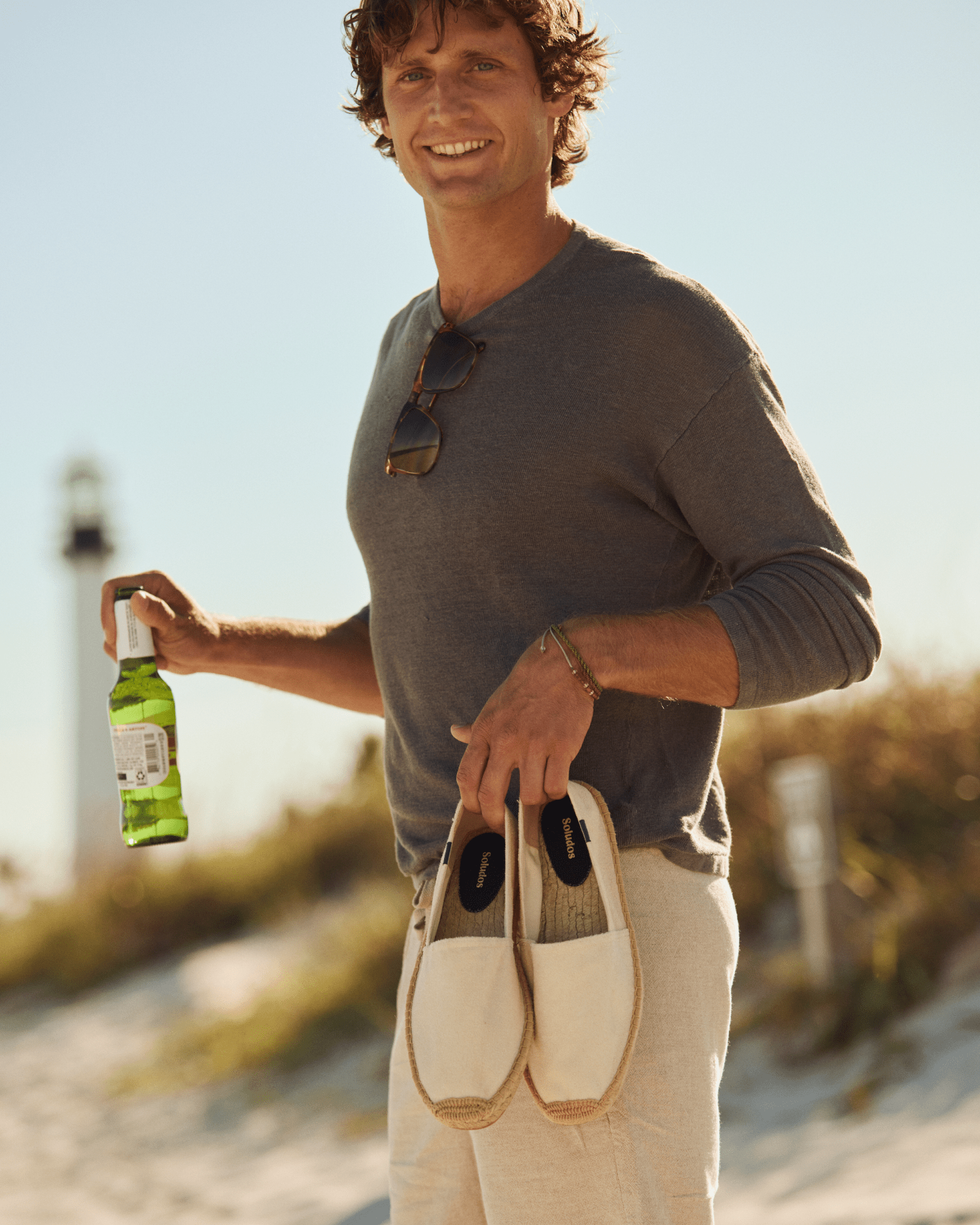 Men's Original Espadrille | Terry | Claystone - Mens Espadrilles - Claystone - Soludos - 