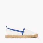 Men's Original Espadrille | Terry | White - French Blue - Men's Espadrilles - White - French Blue - Soludos - 