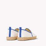 Men's Original Espadrille | Terry | White - French Blue - Men's Espadrilles - White - French Blue - Soludos - 