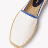 Men's Original Espadrille | Terry | White - French Blue - Men's Espadrilles - White - French Blue - Soludos - 