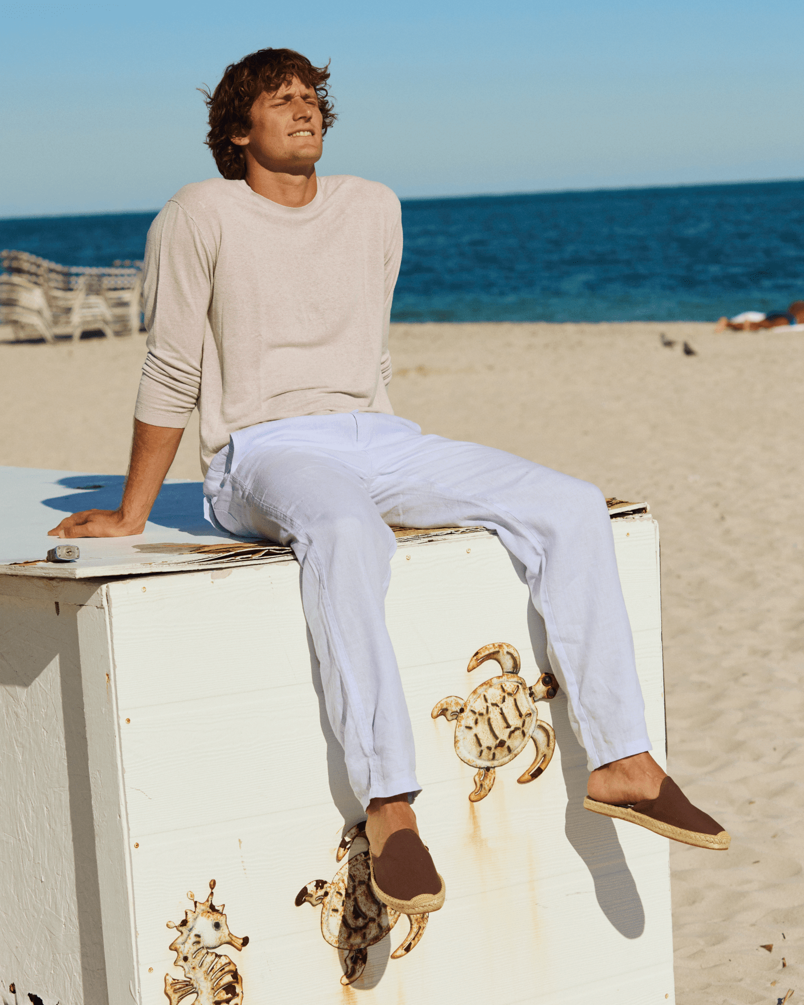 Men's Dali Mule Espadrille | Iberia Brown - Mens Espadrilles - Iberia Brown - Soludos - 