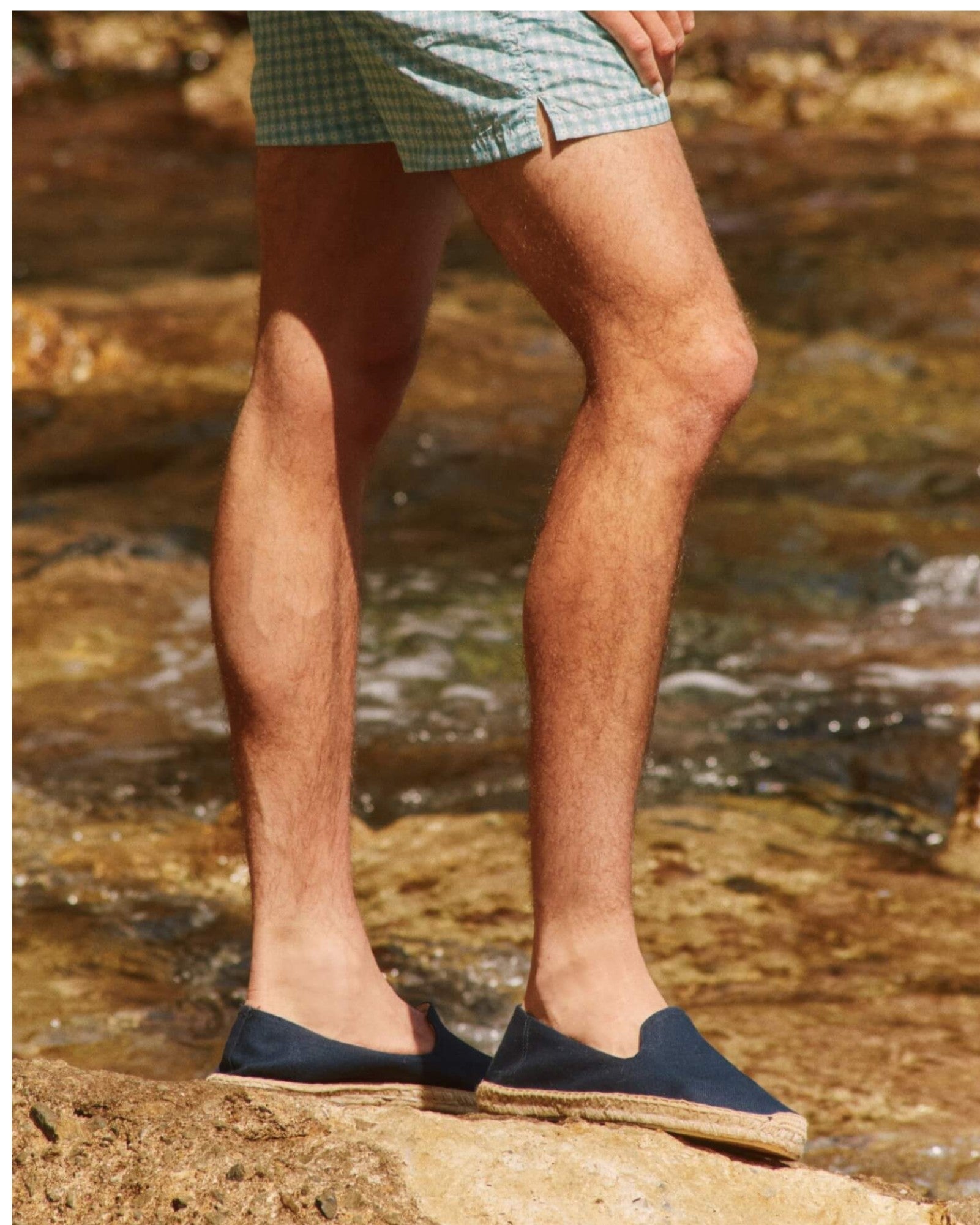 The Smoking Slipper - Core - Armada Blue - Men's - Men's Espadrilles - Armada Blue - Soludos - 