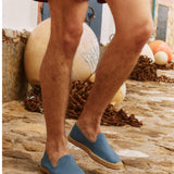 The Smoking Slipper - Seasonal - Laguna Blue - Men's - Men's Espadrilles - Laguna Blue - Soludos - 