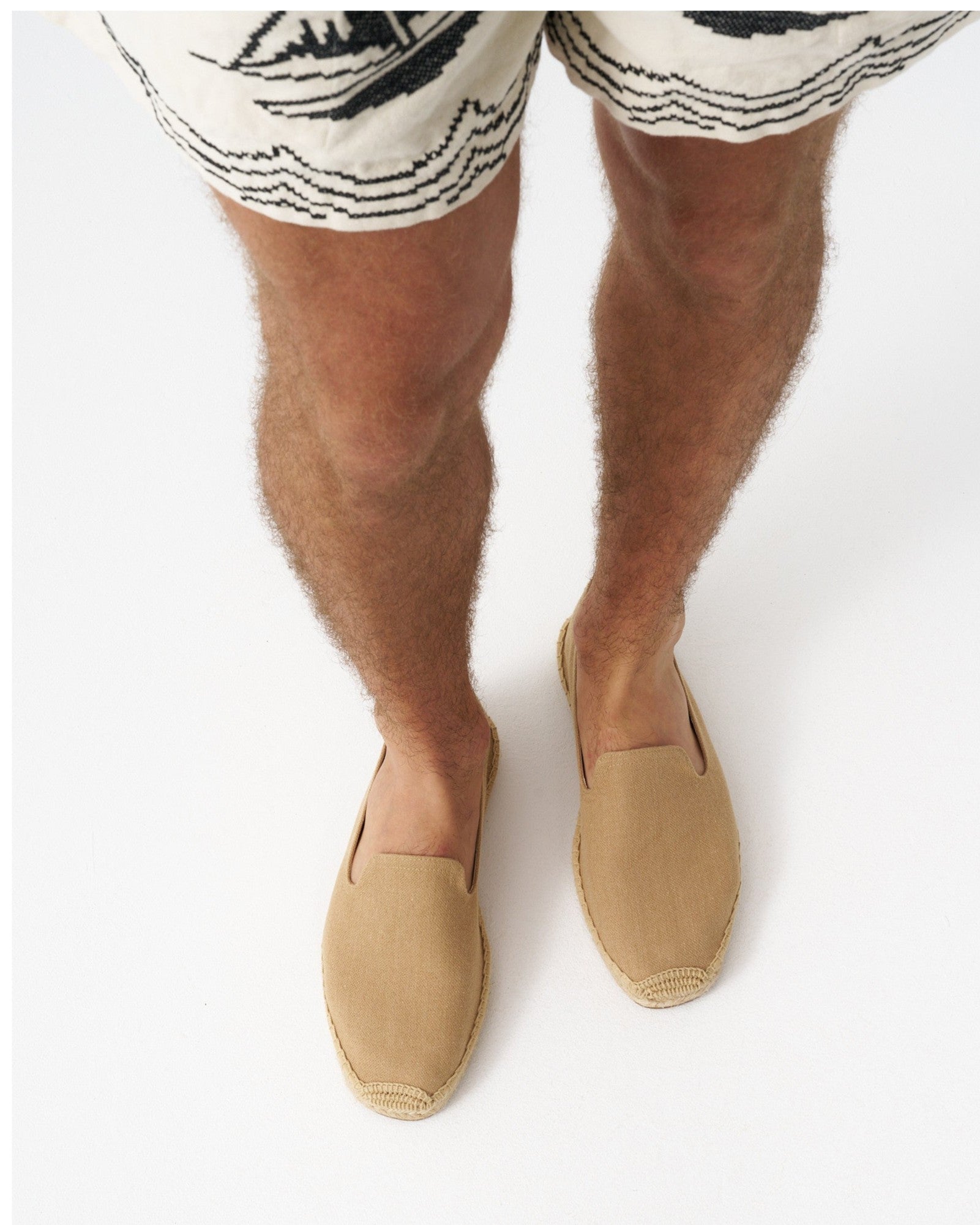 The Smoking Slipper - Core - Cafe Taupe - Men's - Men's Espadrilles - Cafe Taupe - Soludos - 