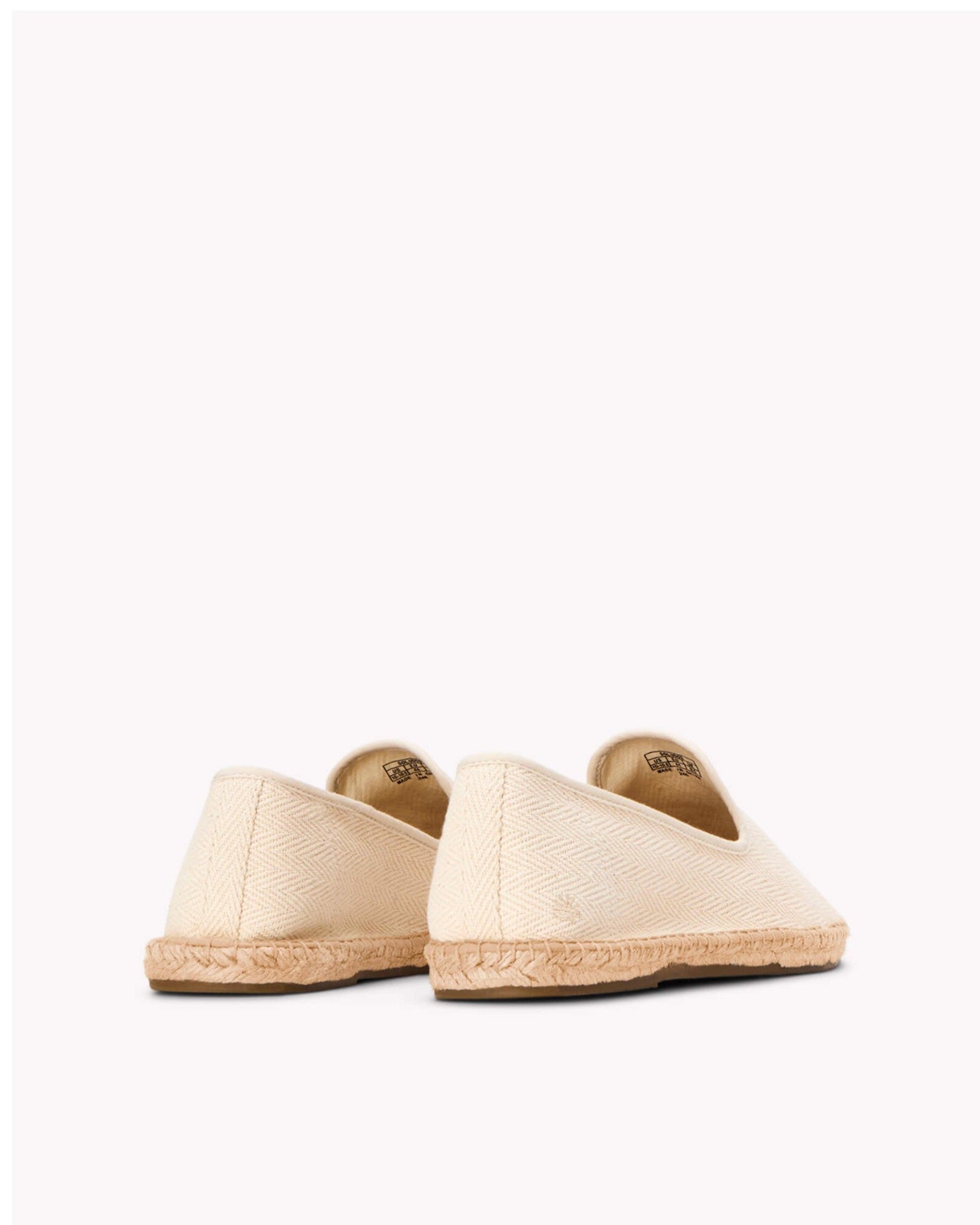 The Smoking Slipper - Tonal Piping - Tonal Ivory - Men's - Men's Espadrilles - Tonal Ivory - Soludos - 