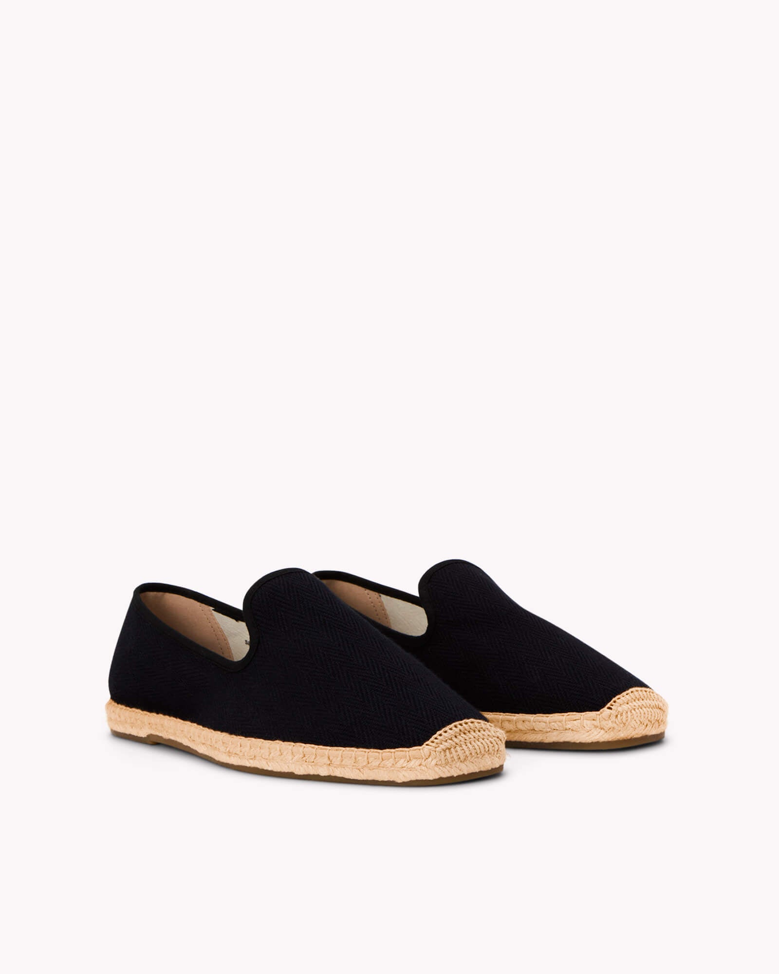 The Smoking Slipper - Tonal Piping - Tonal Black - Men's