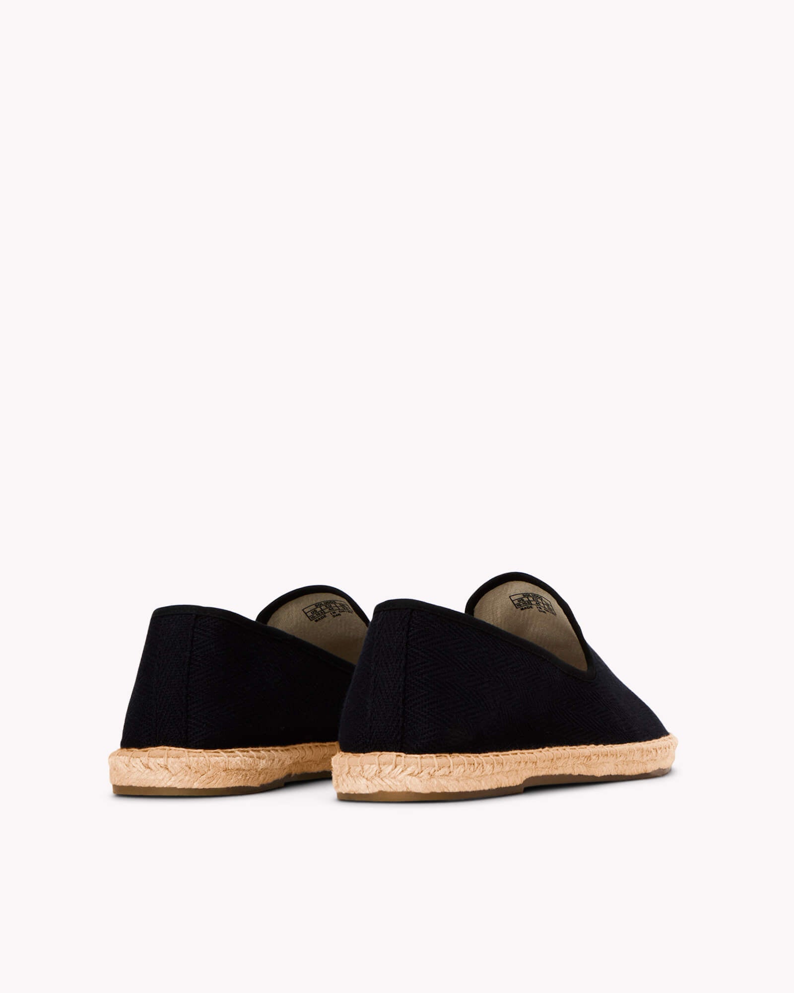 The Smoking Slipper - Tonal Piping - Tonal Black - Men's