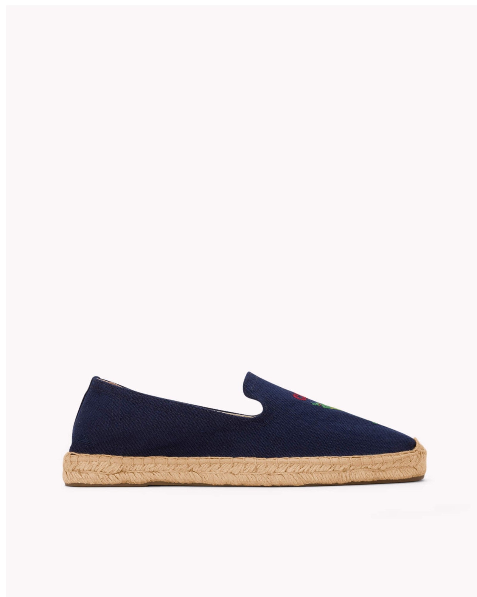 The Smoking Slipper - Embroidery / Cin Cin - Armada Blue - Men's - Men's Espadrilles - Armada Blue - ET2C - 