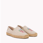 The Smoking Slipper - Embroidery / Just Chillin - Natural Undyed - Men's - Men's Espadrilles - Natural Undyed - ET2C - 