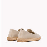 The Smoking Slipper - Embroidery / Just Chillin - Natural Undyed - Men's - Men's Espadrilles - Natural Undyed - ET2C - 