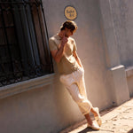 Men's Smoking Espadrille | Embroidery | Scuba & Sharks - Natural Undyed - Men's Espadrilles - Scuba & Sharks - Natural Undyed - Soludos - 