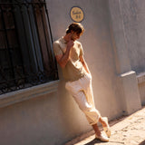 Men's Smoking Espadrille | Embroidery | Scuba & Sharks - Natural Undyed - Men's Espadrilles - Scuba & Sharks - Natural Undyed - Soludos - 