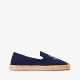 Men's Smoking Espadrille | Embroidery | Boneheads - Armada Blue - Mens Espadrilles - Boneheads - Armada Blue - ET2C - 