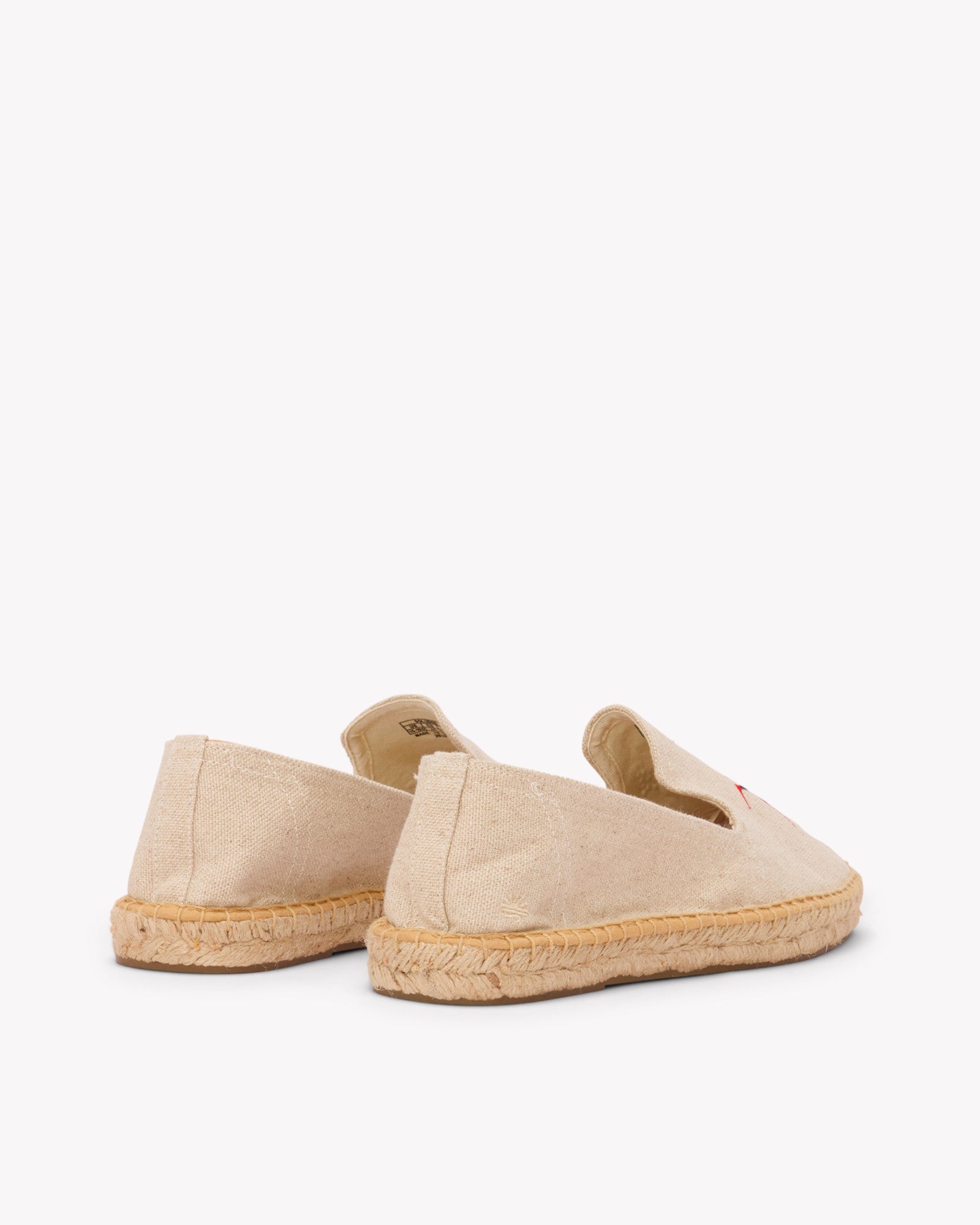 Men's Smoking Espadrille | Embroidery | Scuba & Sharks - Natural Undyed - Men's Espadrilles - Scuba & Sharks - Natural Undyed - Soludos - 