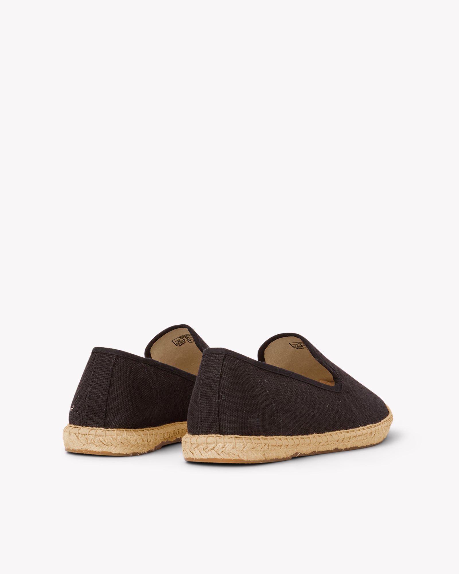 Men's Smoking Espadrille | Woven Color | Noche Black - Tonal - Men's Espadrilles - Noche Black - Tonal - Soludos - 