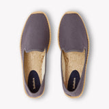 Men's Smoking Espadrille | Woven Color | Roca Gray - Tonal - Men's Espadrilles - Roca Gray - Tonal - Soludos - 