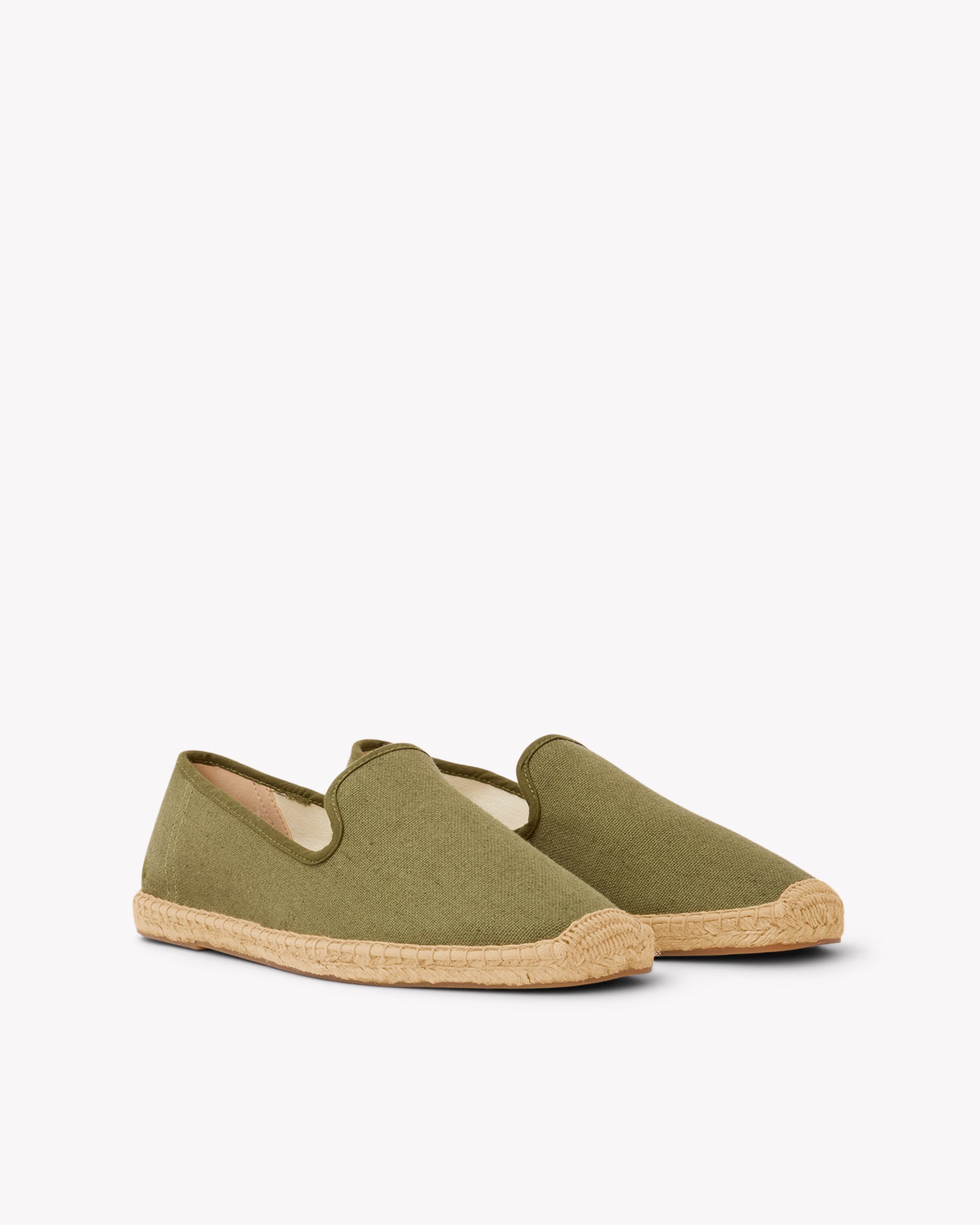 Men's Smoking Espadrille | Woven Color | Oliva Green - Tonal - Men's Espadrilles - Oliva Green - Tonal - Soludos - 