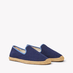 Men's Smoking Espadrille | Woven Color | Dark Navy - Blue - Men's Espadrilles - Dark Navy - Blue - Soludos - 