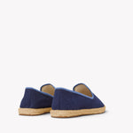 Men's Smoking Espadrille | Woven Color | Dark Navy - Blue - Men's Espadrilles - Dark Navy - Blue - Soludos - 