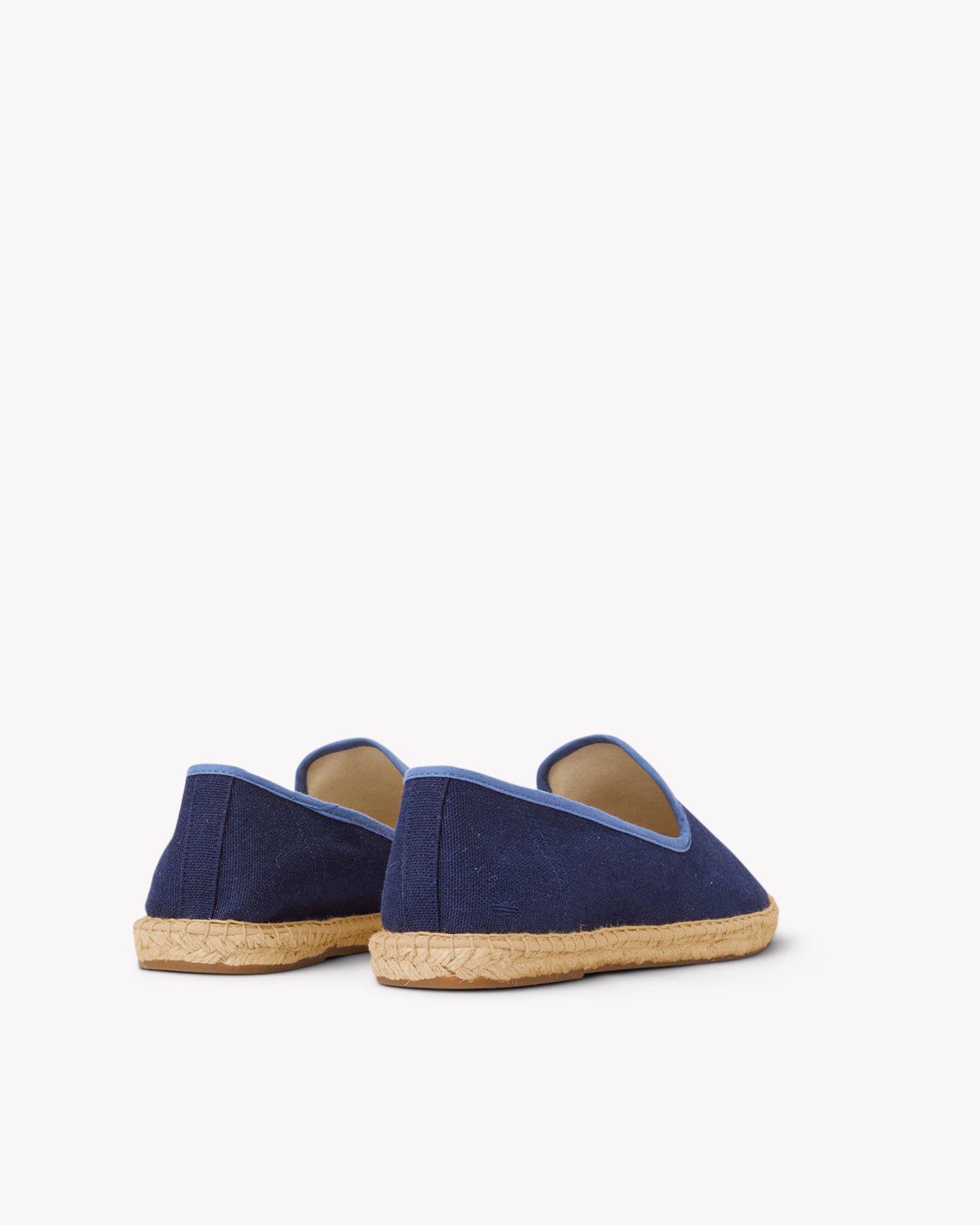 Men's Smoking Espadrille | Woven Color | Dark Navy - Blue - Men's Espadrilles - Dark Navy - Blue - Soludos - 