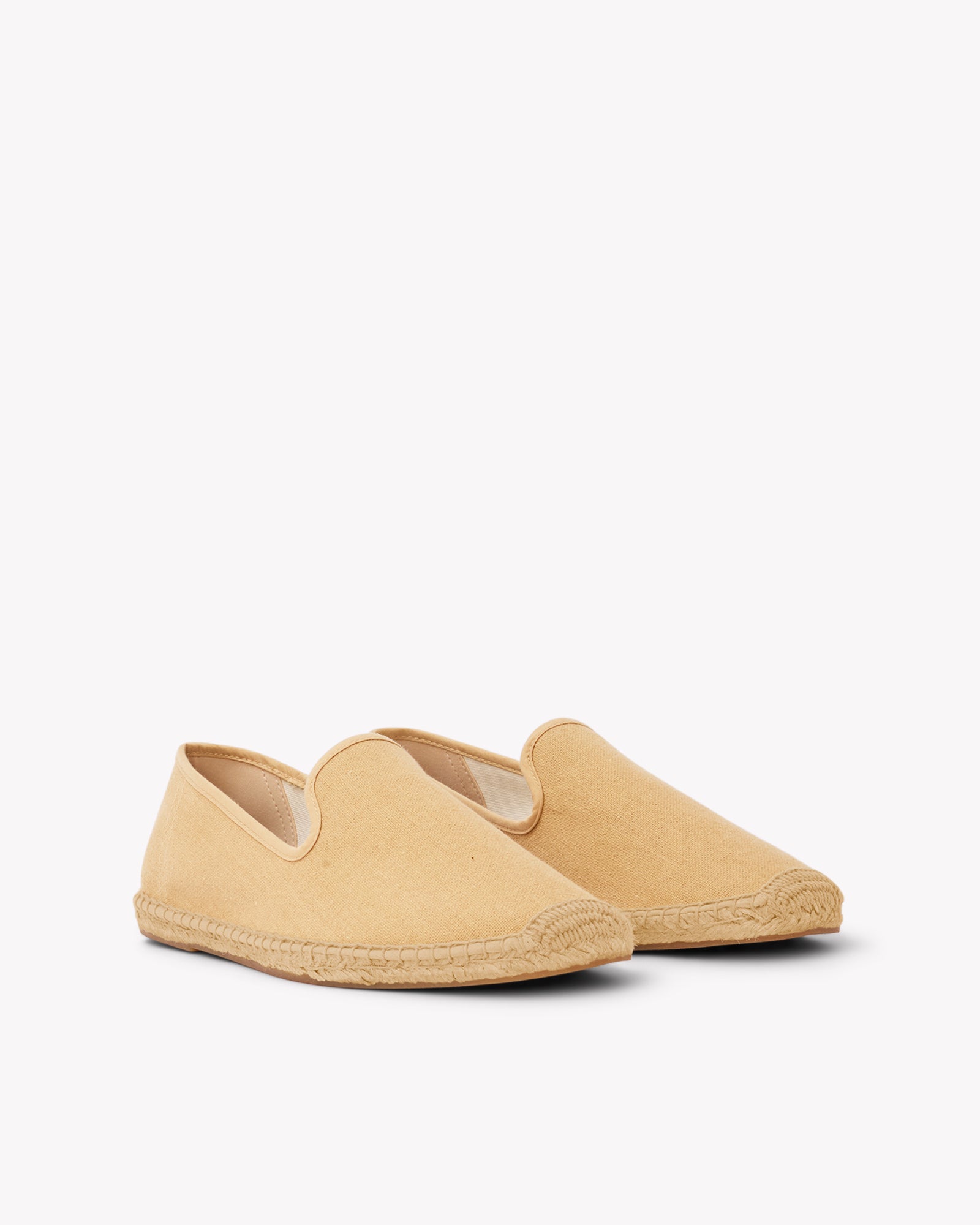 The Smoking Espadrille | Cafe Taupe Tonal Woven Men's Espadrilles