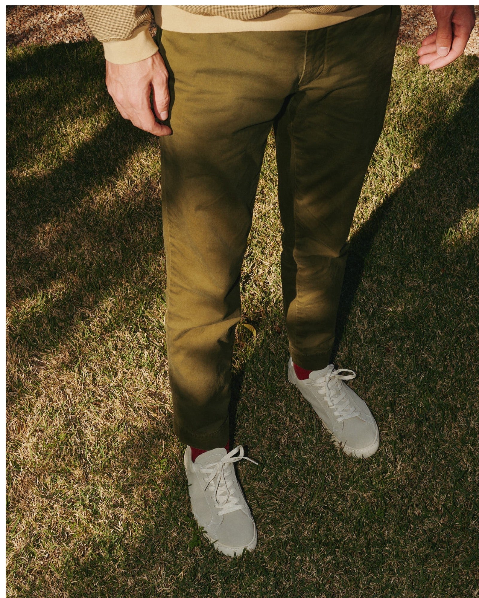 The Original Ibiza - Suede - Stucco Gray - Men's - Men's Sneakers - Stucco Gray - Soludos - 