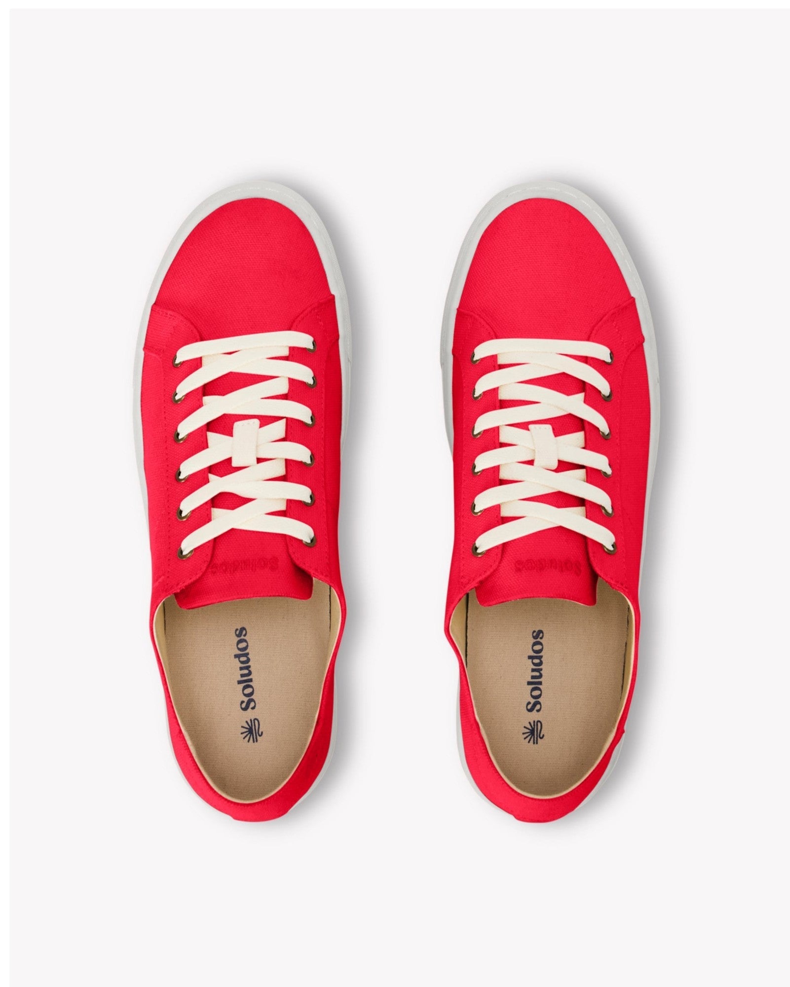 The Original Ibiza - Canvas - Cayenne Red - Men's - Men's Sneakers - Cayenne Red - Soludos - 