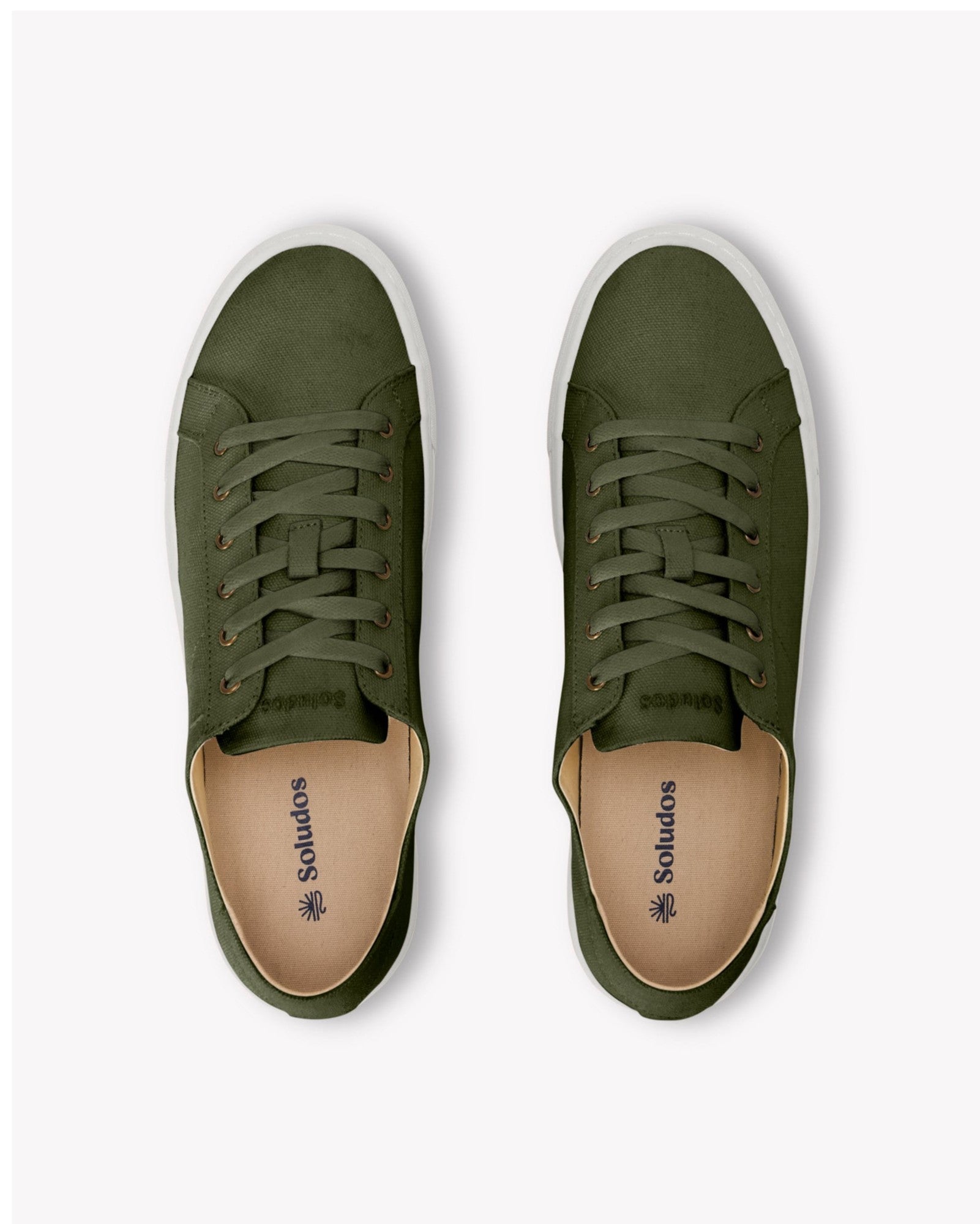 The Original Ibiza - Canvas - Oliva Green - Men's - Men's Sneakers - Oliva Green - Soludos - 