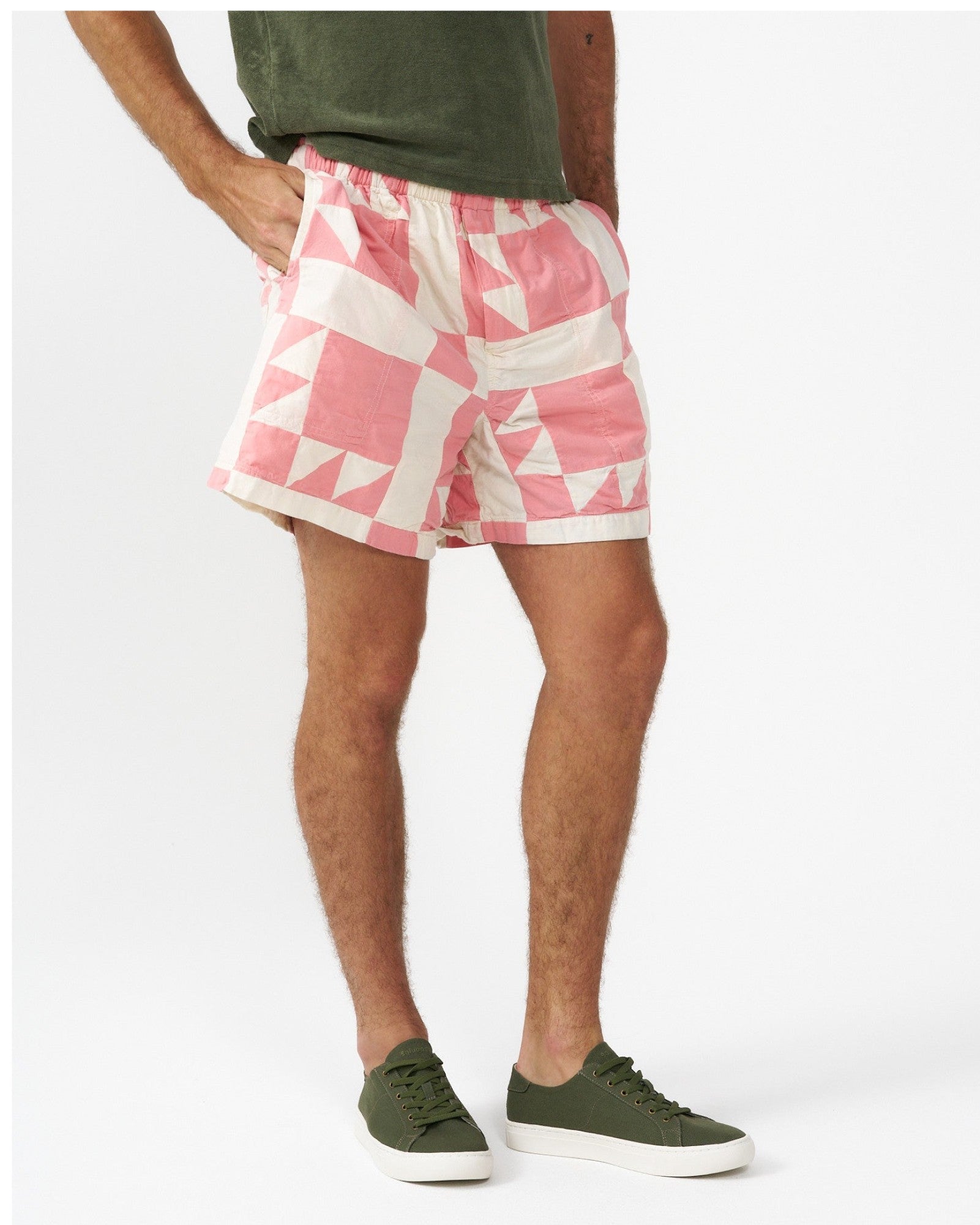 The Original Ibiza - Canvas - Oliva Green - Men's - Men's Sneakers - Oliva Green - Soludos - 