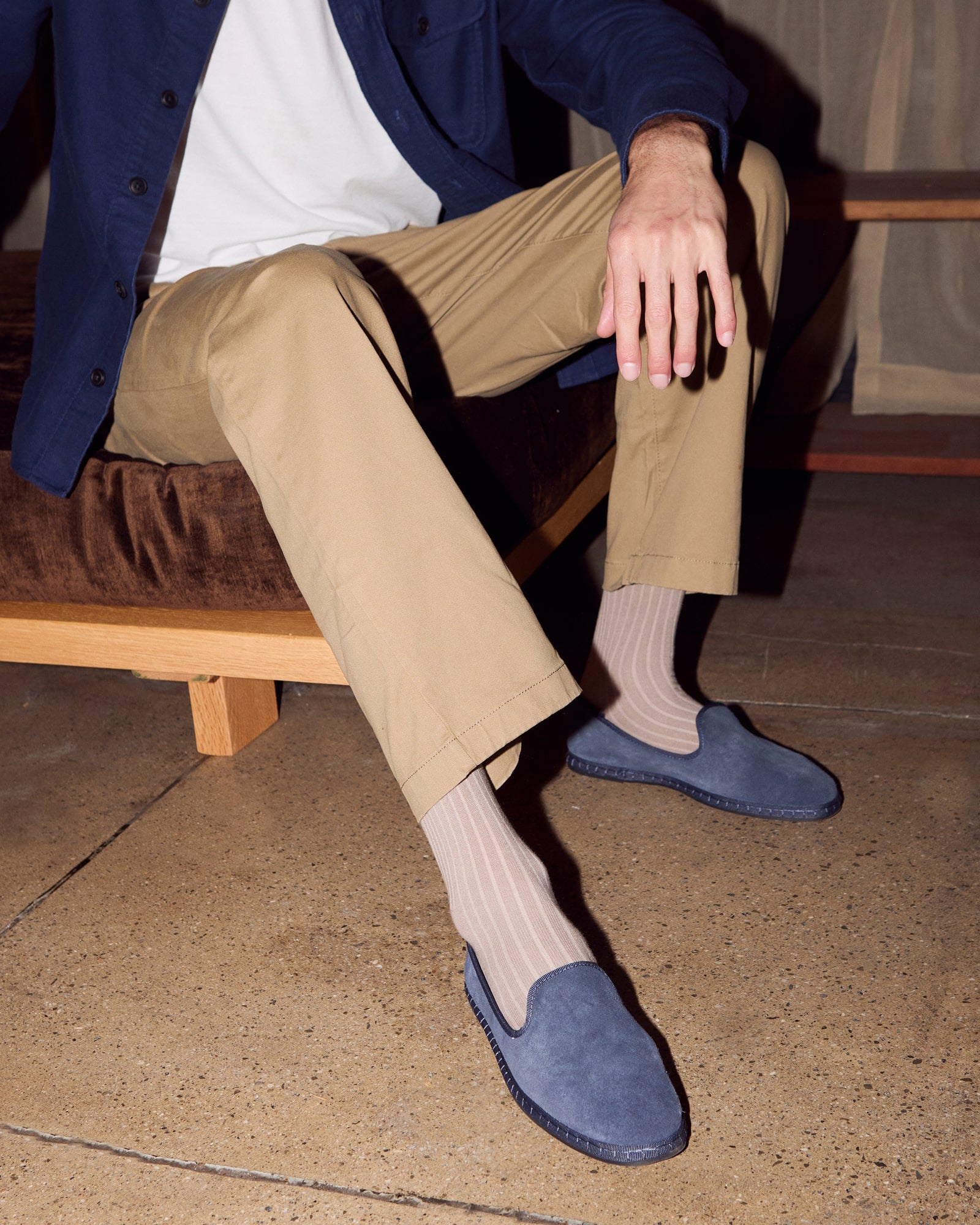 The Venetian Loafer | Indigo Blue Men