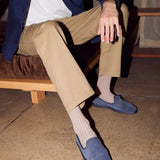 Men's Venetian Loafers | Suede | Indigo Blue
