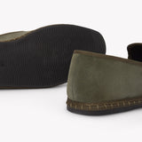 Men's Venetian Loafers | Suede | Bottle Green