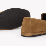 Men's Venetian Loafers | Suede | Camel Brown