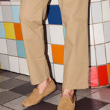 Men's Venetian Loafers | Suede | Camel Brown
