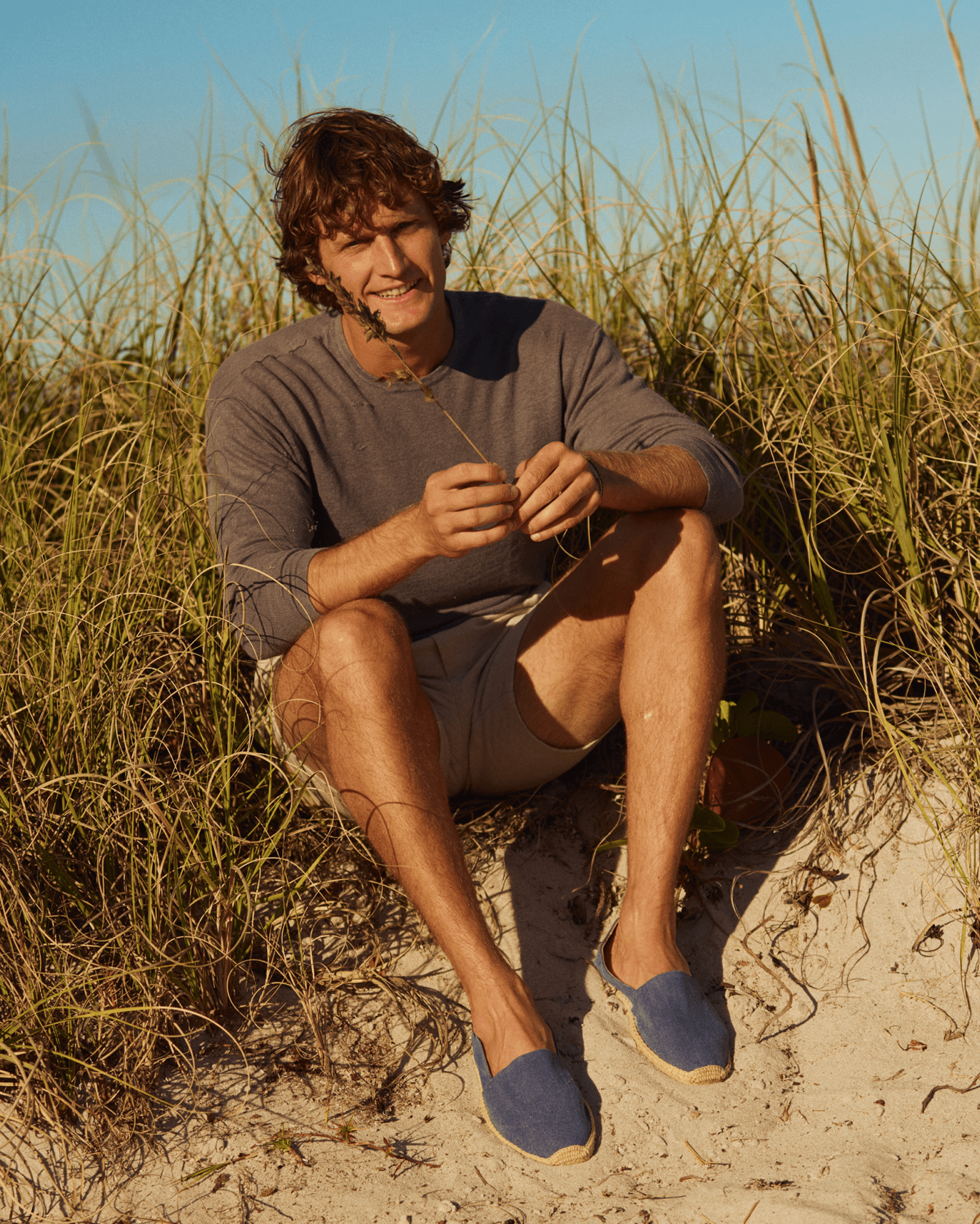 Men's Dali Original Espadrille | Vintage Blue - Men's Espadrilles - Vintage Blue - Soludos - 