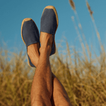 Men's Dali Original Espadrille | Vintage Blue - Men's Espadrilles - Vintage Blue - Soludos - 