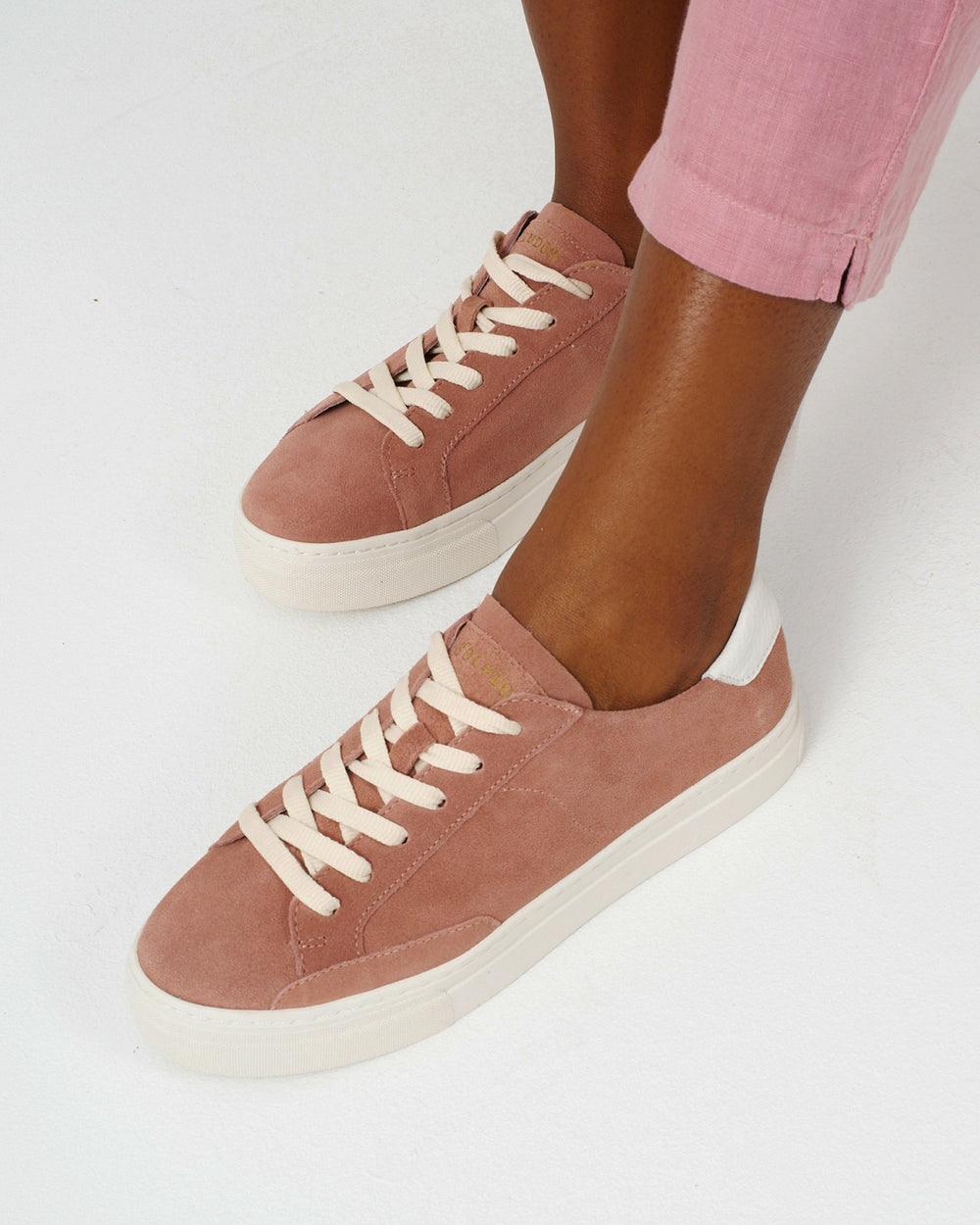 The Ibiza Platform - Suede - Dusty Rose - Women's