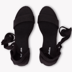 Women's Capri Wedge Espadrille | Linen Color | Noche Black - Womens Espadrilles - Noche Black - Soludos - 