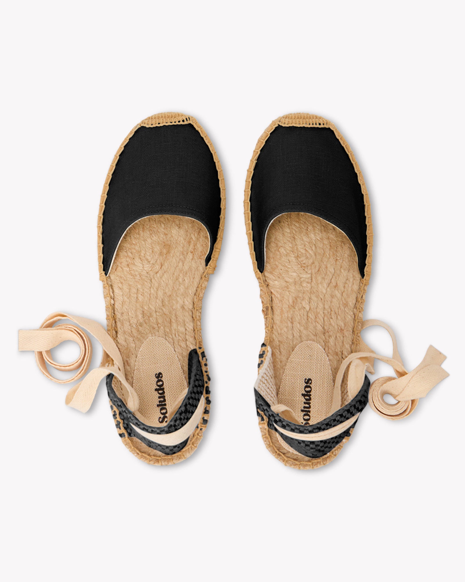 The Lauren Lace Up Core Noche Black Women s Soludos