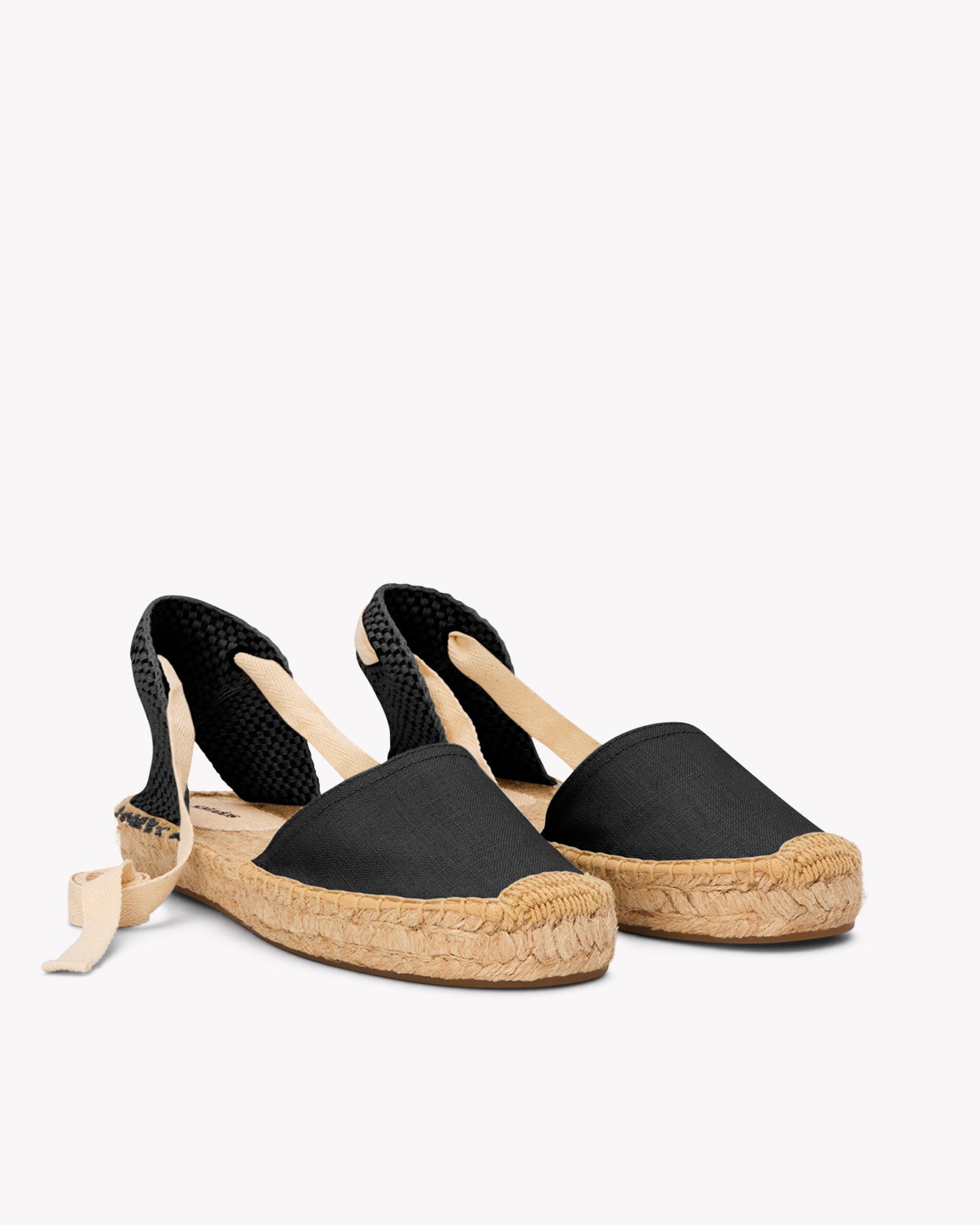 The Lauren Lace Up Core Noche Black Women s Soludos