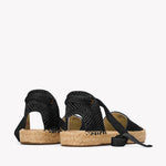 The Lauren Lace Up - Core - Noche Black - Women's - Women's Espadrilles - Noche Black - Soludos - 