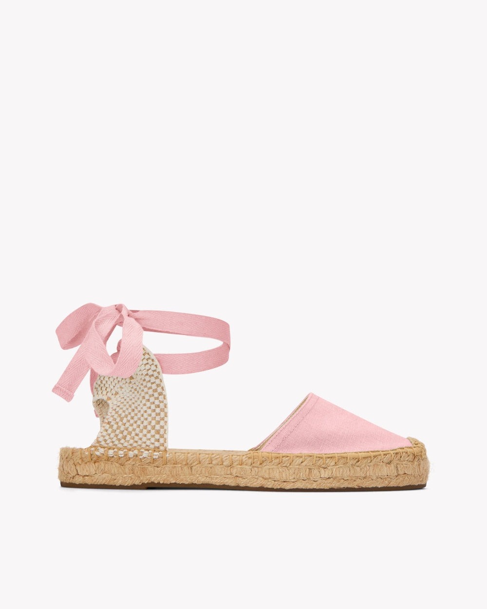 The Lauren Lace Up - Seasonal - Quartz Pink - Women's - Women's Espadrilles - Quartz Pink - Soludos - 