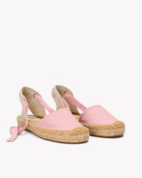 The Lauren Lace Up - Seasonal - Quartz Pink - Women's - Women's Espadrilles - Quartz Pink - Soludos - 