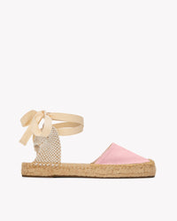 The Lauren Lace Up - Seasonal - Quartz Pink - Women's - Women's Espadrilles - Quartz Pink - Soludos - 
